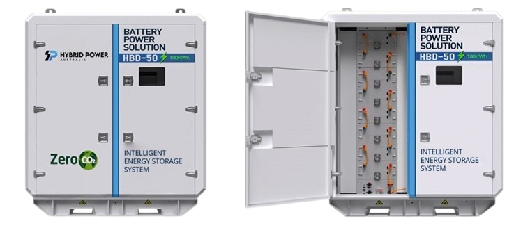 Battery energy storage system BESS hire mining site Queensland
