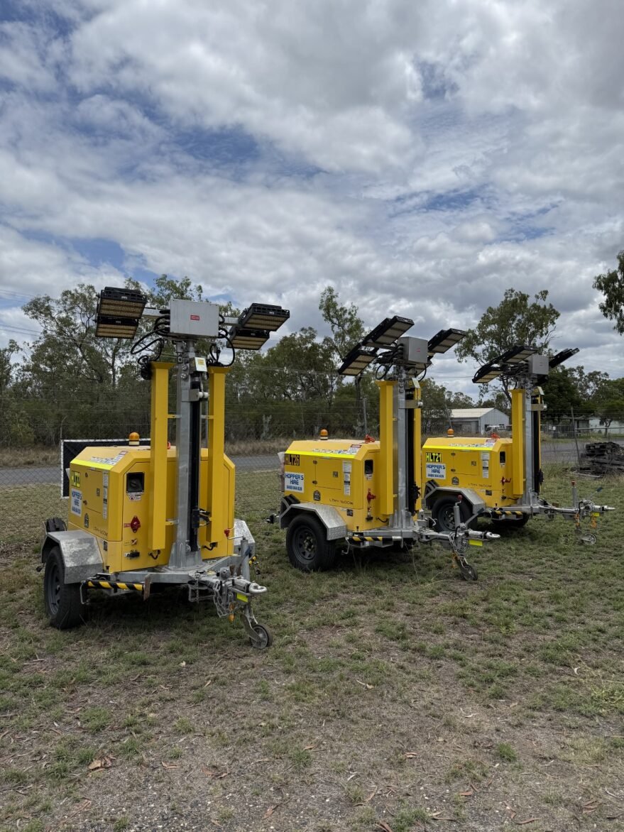 Used lighting tower for sale ex-hire Queensland