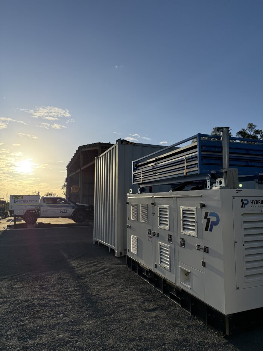 Hybrid Power Australia team Tieri QLD Central Highlands operations