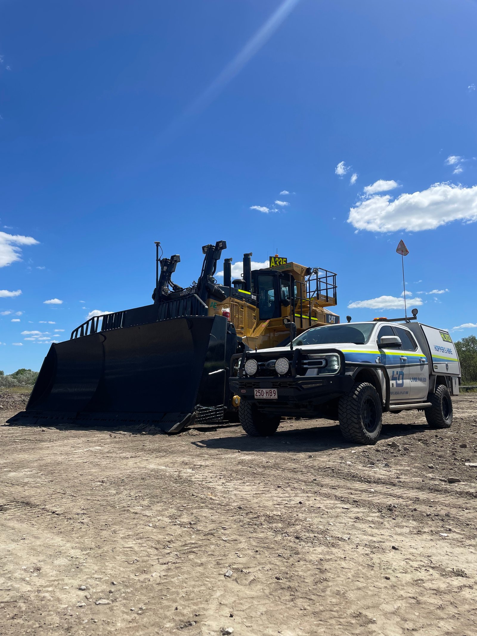 Mining and renewable energy equipment hire hybrid power Queensland