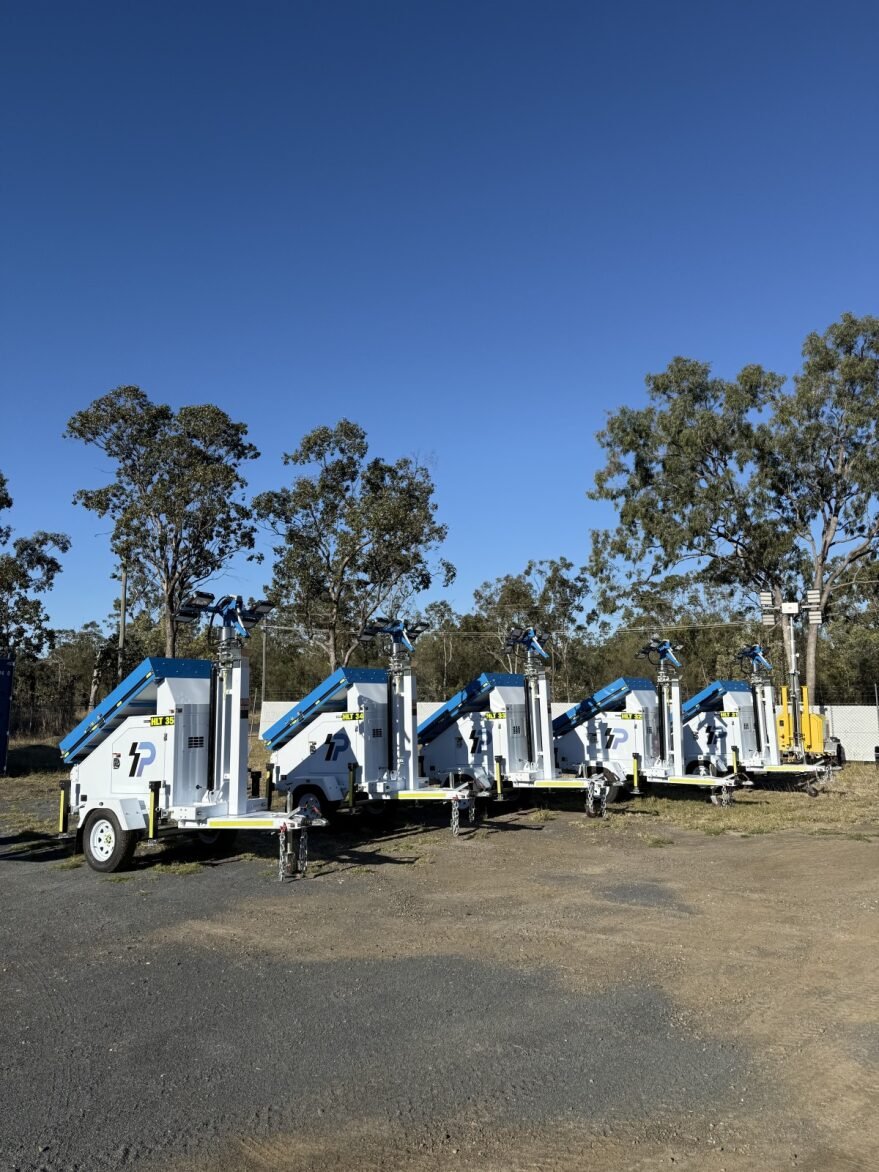 New LED lighting tower for sale mine site construction Queensland